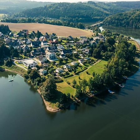 Apartments Saaldorf-Ferienhaus Mit 6 Apartments 45Qm-120Qm Direkt Am Thueringer Meer-Bleilochtalsperre Bad Lobenstein Esterno foto