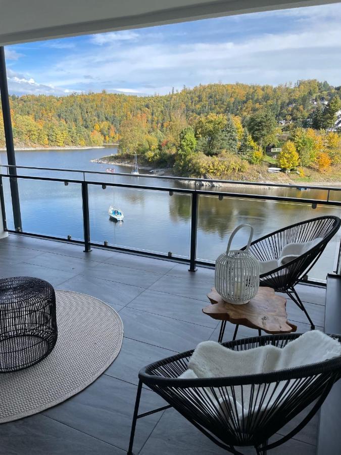 Apartments Saaldorf-Ferienhaus Mit 6 Apartments 45Qm-120Qm Direkt Am Thueringer Meer-Bleilochtalsperre Bad Lobenstein Esterno foto