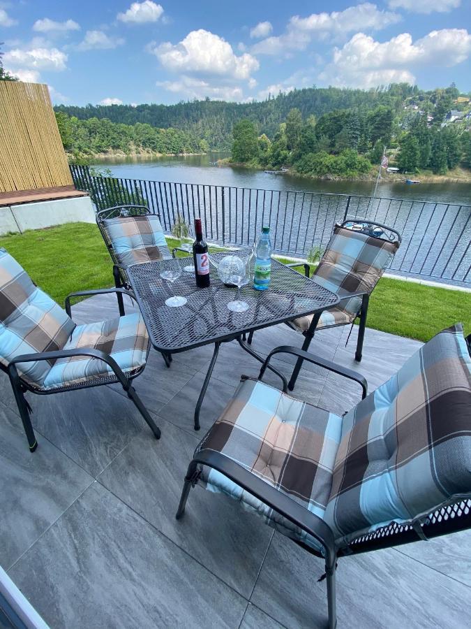 Apartments Saaldorf-Ferienhaus Mit 6 Apartments 45Qm-120Qm Direkt Am Thueringer Meer-Bleilochtalsperre Bad Lobenstein Esterno foto